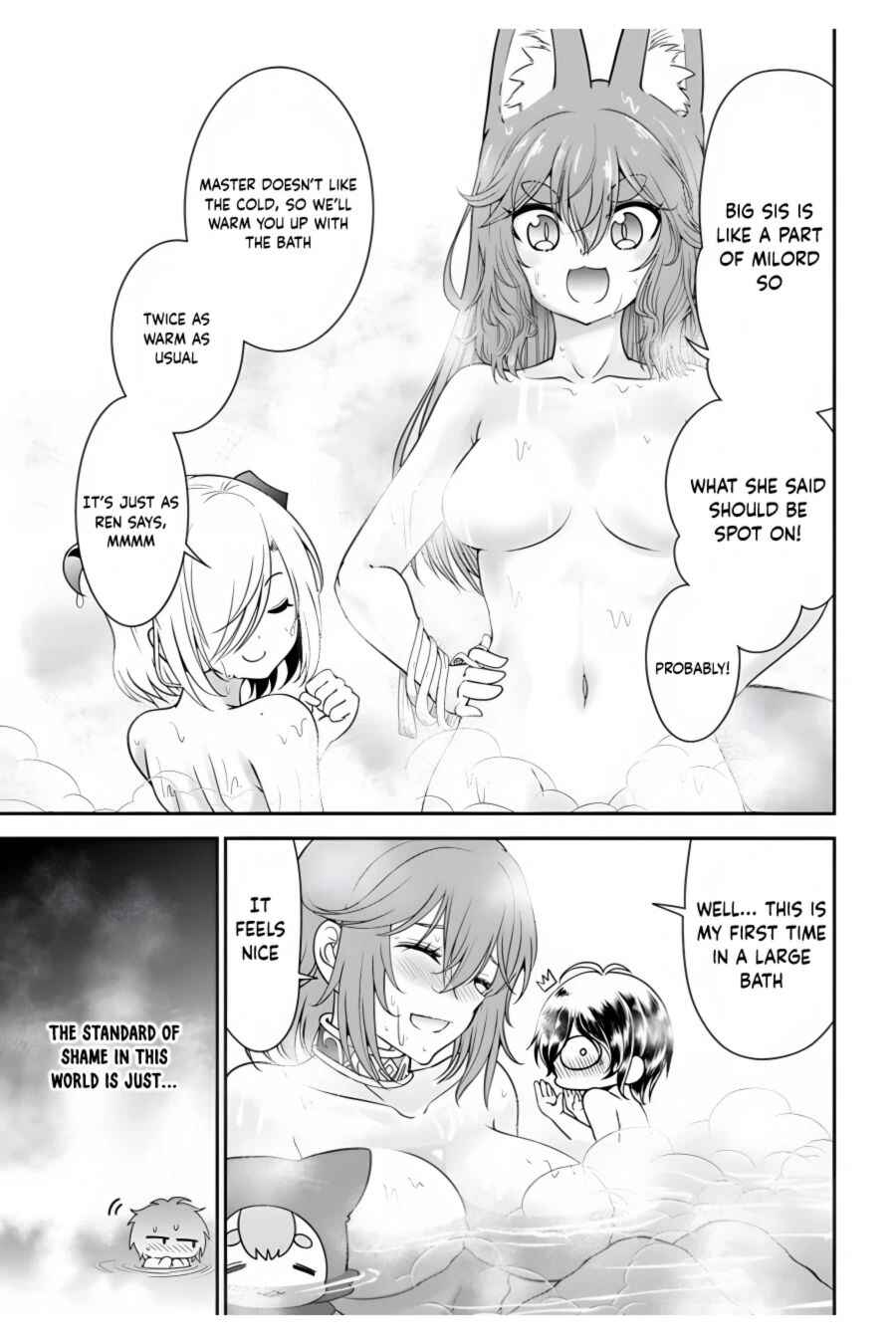 Page 19 Chapter 33 Tenohira Kaitaku Mura de Isekai Kenkokuki ~Fueteku Yome-tachi to Nonbiri Mujintou Life~
