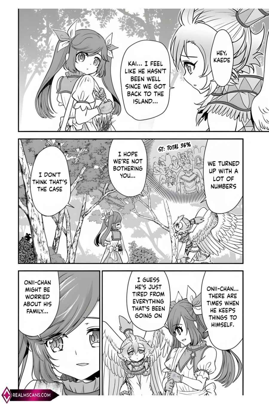 Page 7 Chapter 33 Tenohira Kaitaku Mura de Isekai Kenkokuki ~Fueteku Yome-tachi to Nonbiri Mujintou Life~