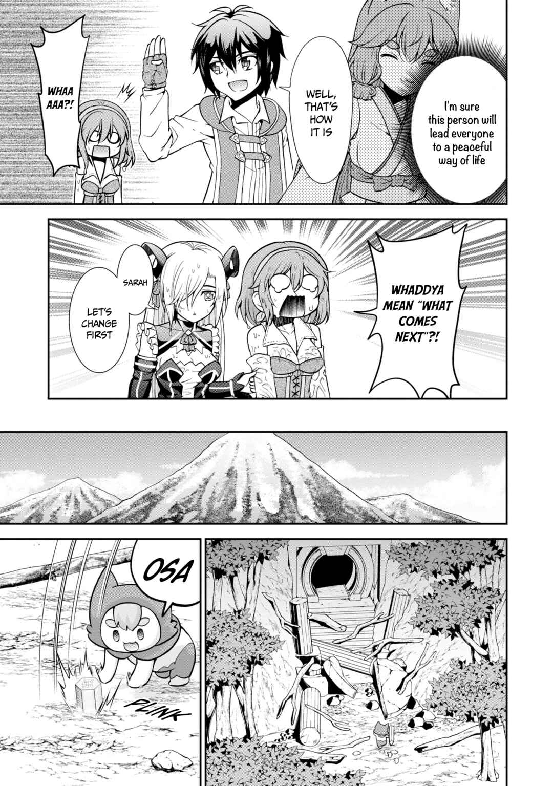 Page 10 Chapter 46 Tenohira Kaitaku Mura de Isekai Kenkokuki ~Fueteku Yome-tachi to Nonbiri Mujintou Life~