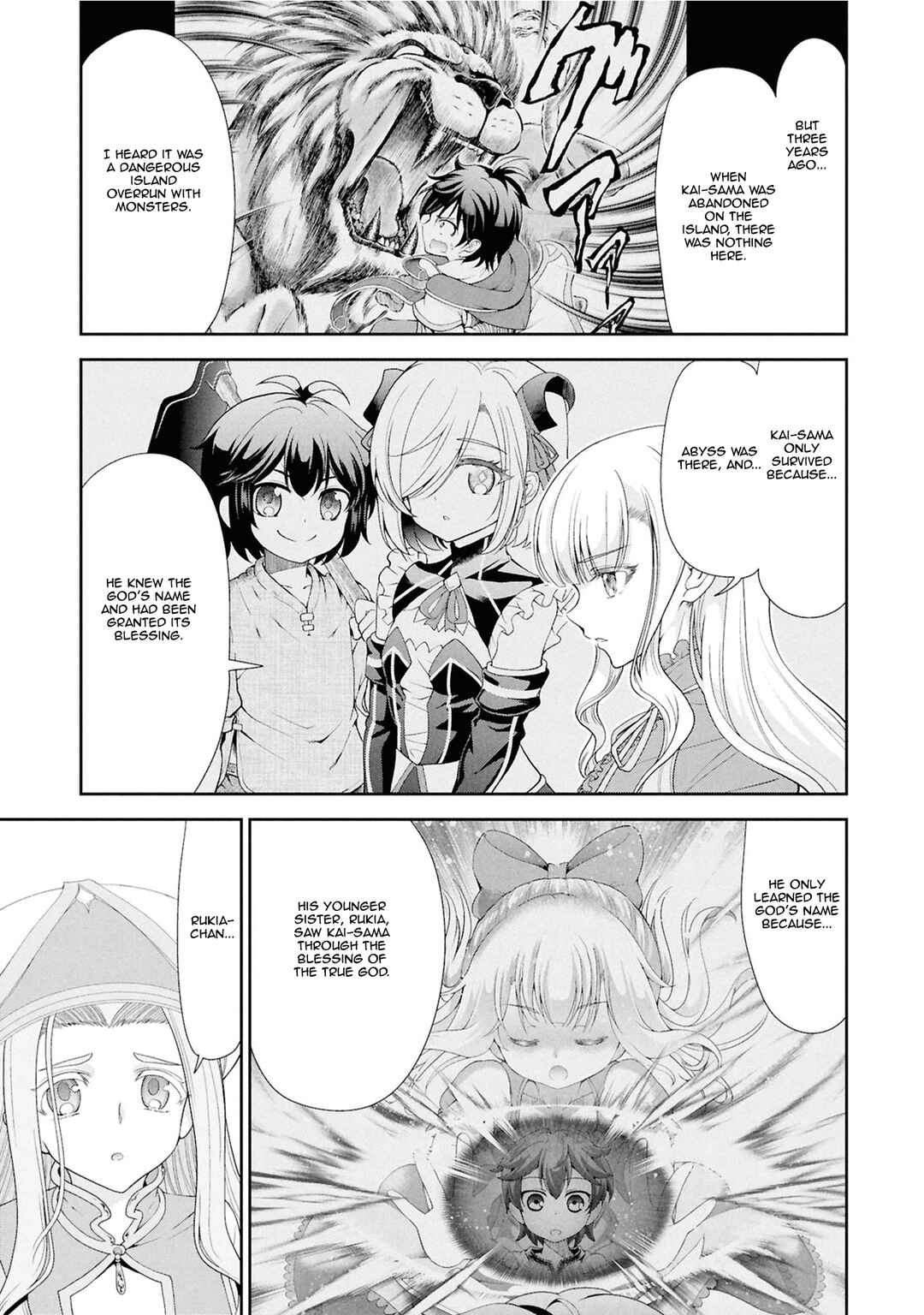 Page 11 Chapter 56 Tenohira Kaitaku Mura de Isekai Kenkokuki ~Fueteku Yome-tachi to Nonbiri Mujintou Life~