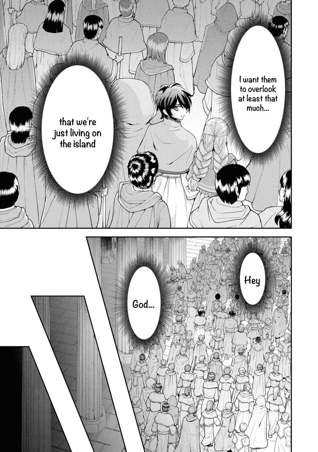 Page 20 Chapter 50 Tenohira Kaitaku Mura de Isekai Kenkokuki ~Fueteku Yome-tachi to Nonbiri Mujintou Life~