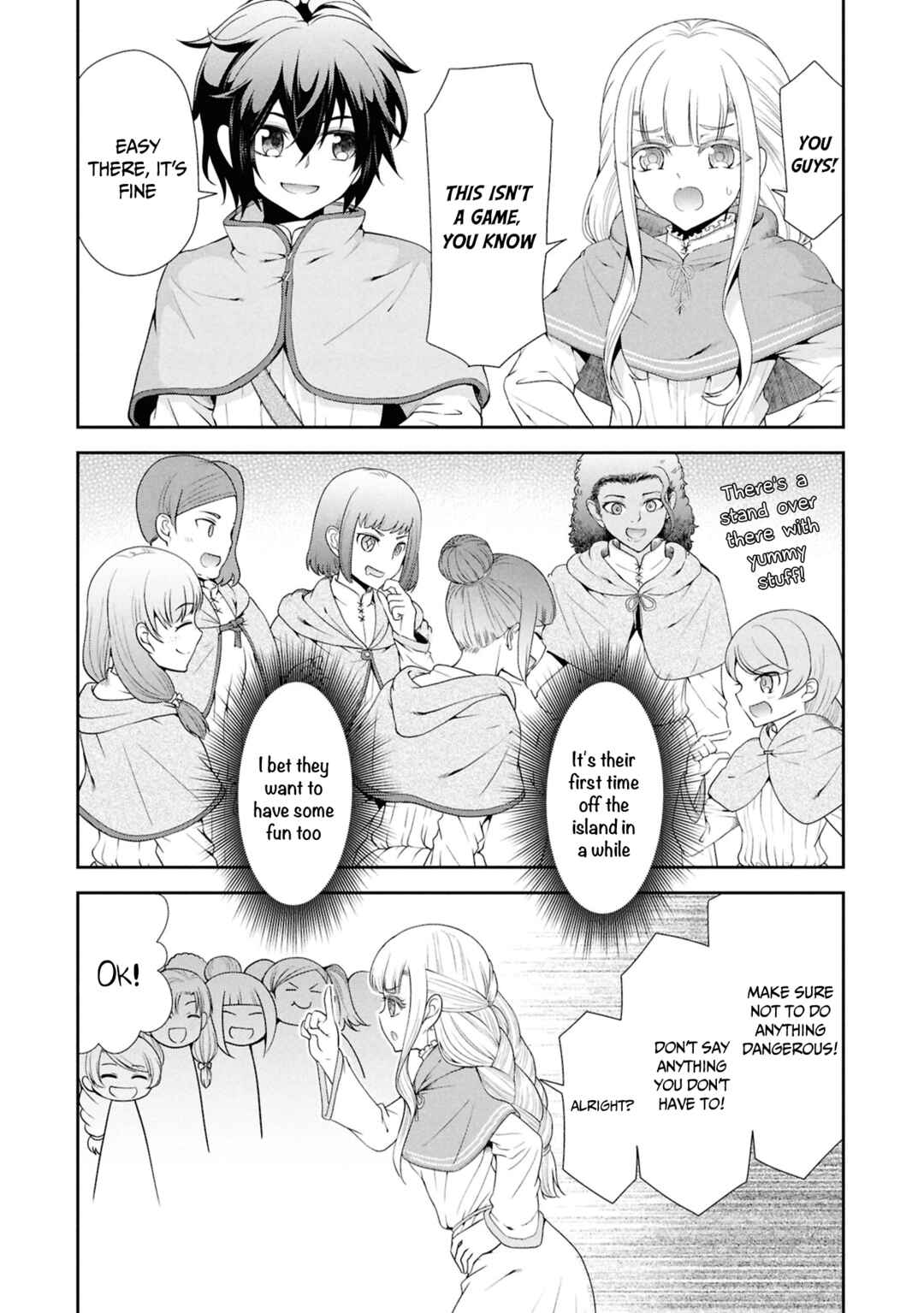 Page 7 Chapter 50 Tenohira Kaitaku Mura de Isekai Kenkokuki ~Fueteku Yome-tachi to Nonbiri Mujintou Life~