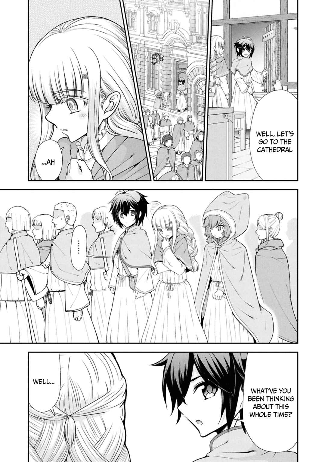 Page 8 Chapter 50 Tenohira Kaitaku Mura de Isekai Kenkokuki ~Fueteku Yome-tachi to Nonbiri Mujintou Life~