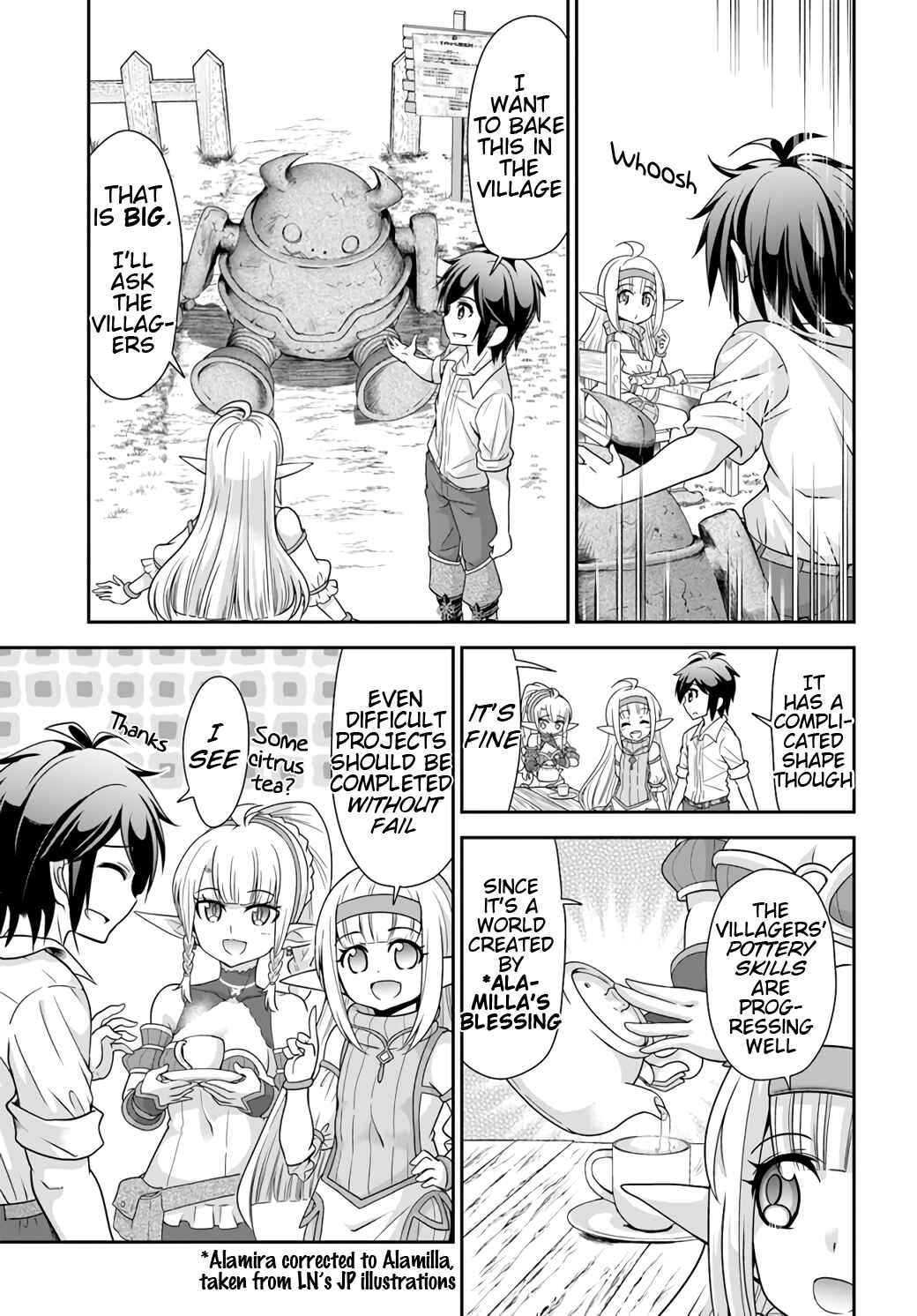 Page 6 Chapter 19 Tenohira Kaitaku Mura de Isekai Kenkokuki ~Fueteku Yome-tachi to Nonbiri Mujintou Life~