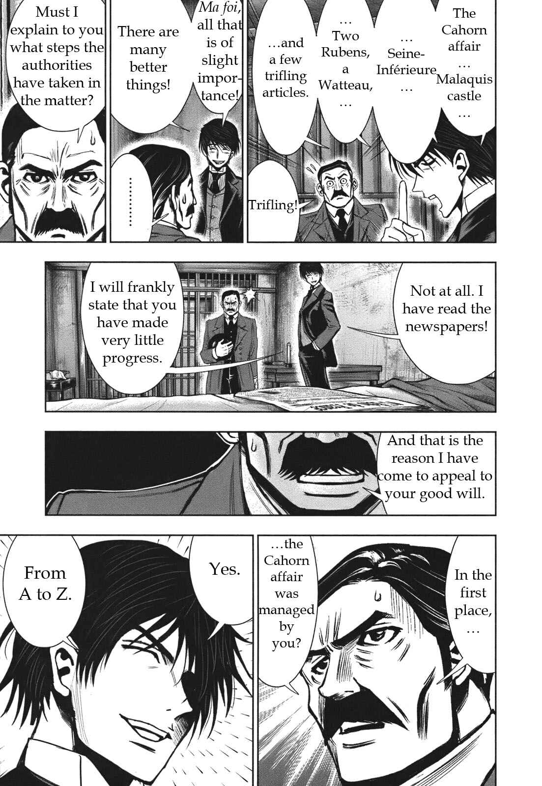 Page 15 Chapter 3 Aventurier: A New Translation of Arsène Lupin