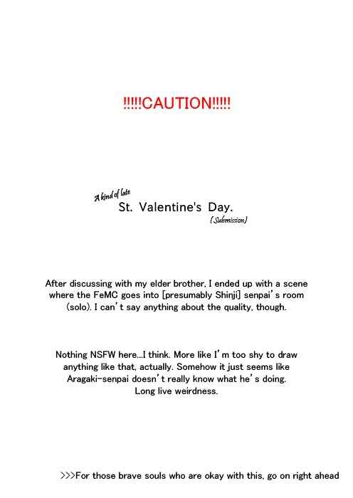 Page 2 Chapter Unknown_5ab6 Persona 3 - (A Somewhat Overdue) Valentine’s Day (Doujinshi)