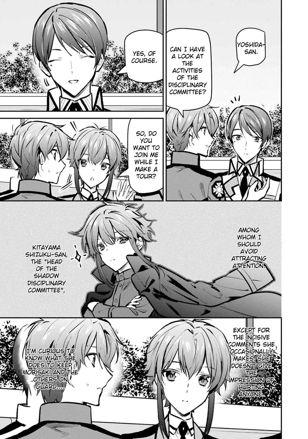 Page 19 Chapter 5 Mahouka Koukou no Rettousei - Ichijou Masaki Tenkou-hen