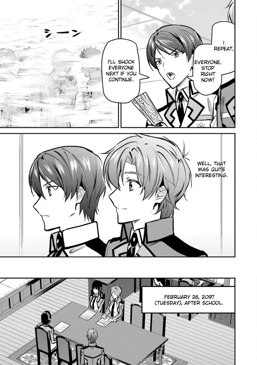 Page 25 Chapter 5 Mahouka Koukou no Rettousei - Ichijou Masaki Tenkou-hen