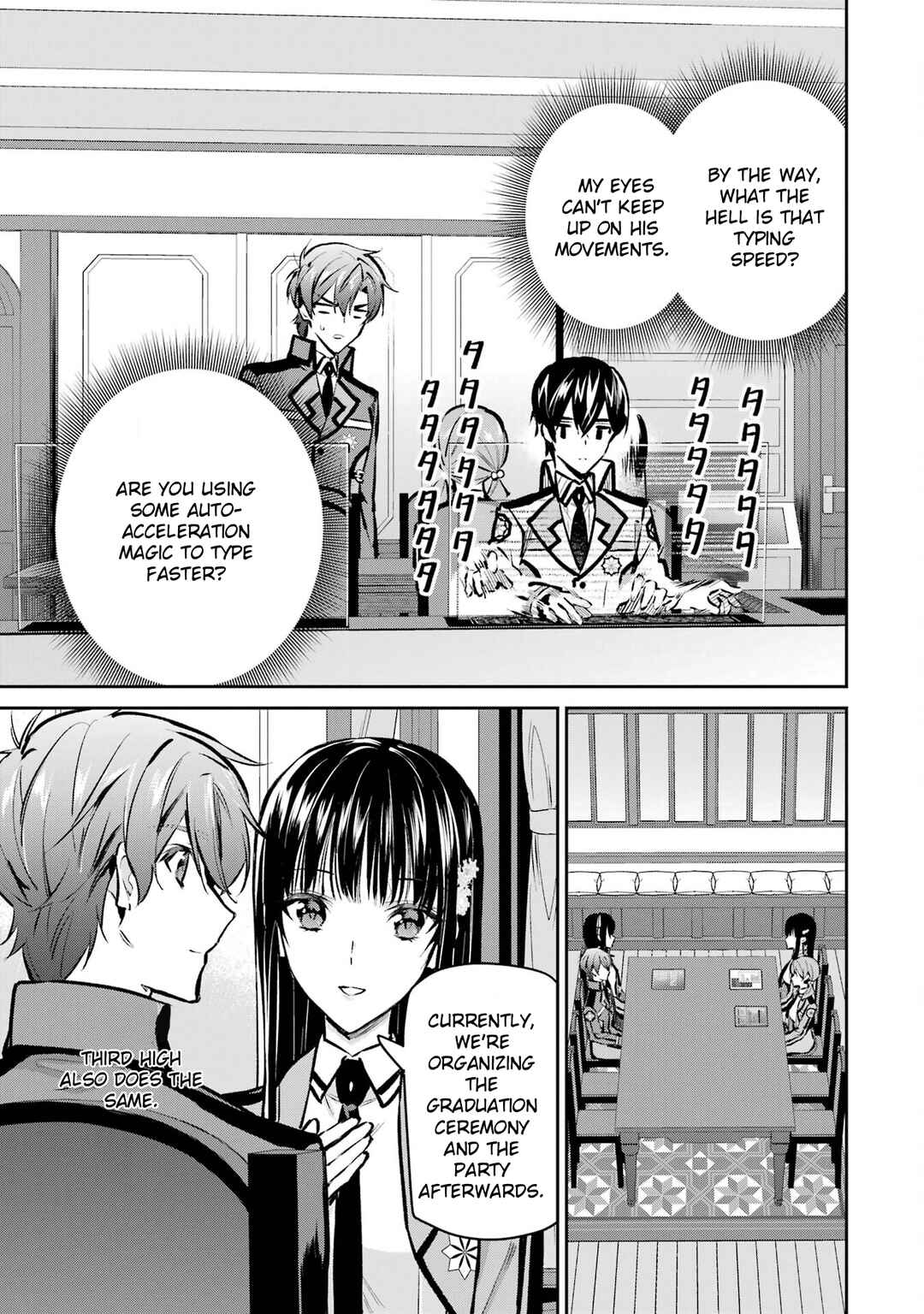Page 27 Chapter 5 Mahouka Koukou no Rettousei - Ichijou Masaki Tenkou-hen