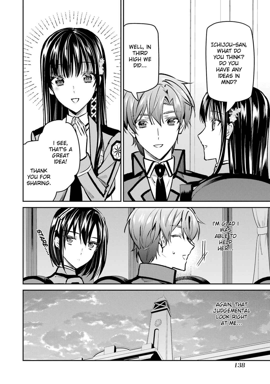 Page 28 Chapter 5 Mahouka Koukou no Rettousei - Ichijou Masaki Tenkou-hen