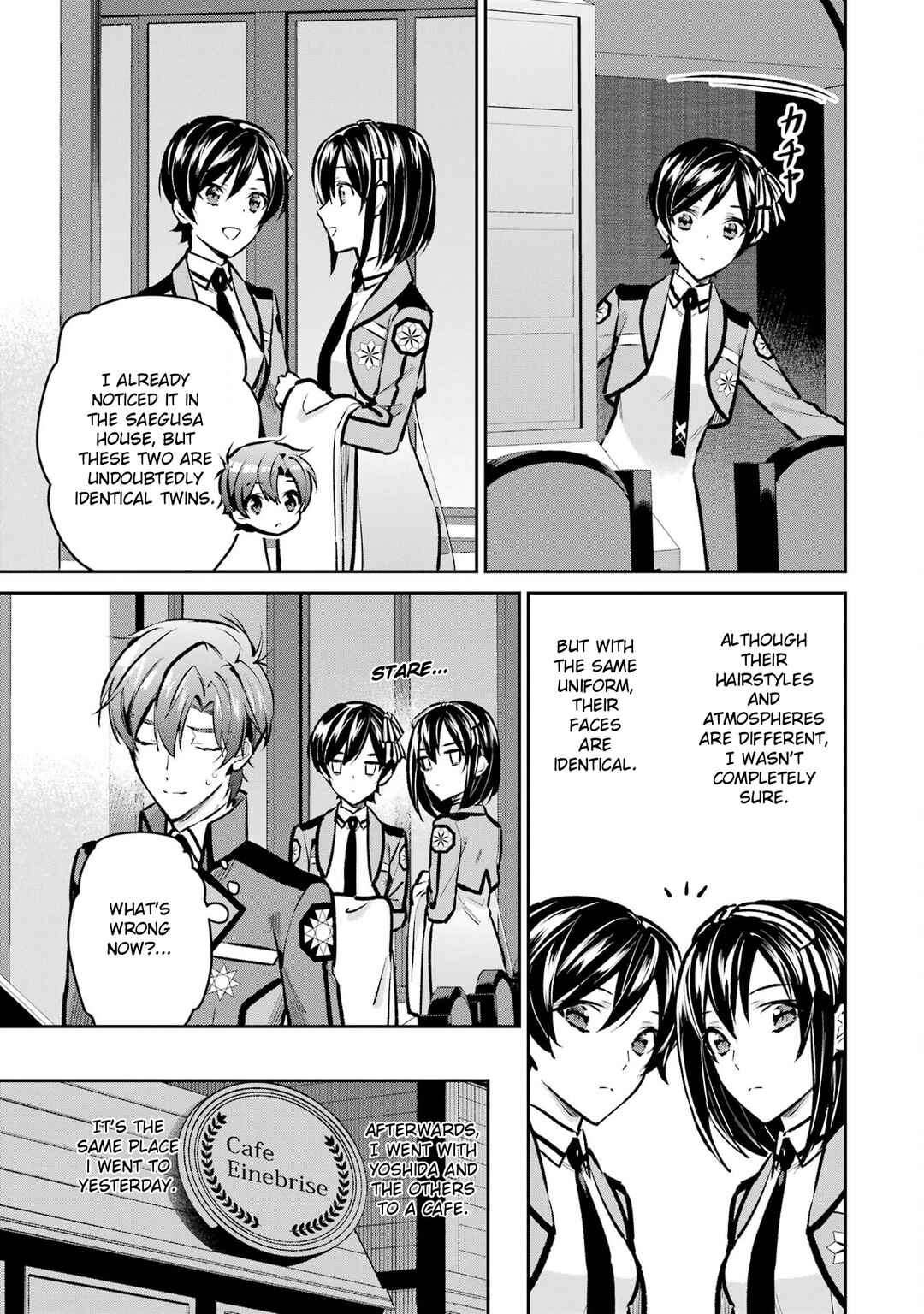 Page 29 Chapter 5 Mahouka Koukou no Rettousei - Ichijou Masaki Tenkou-hen