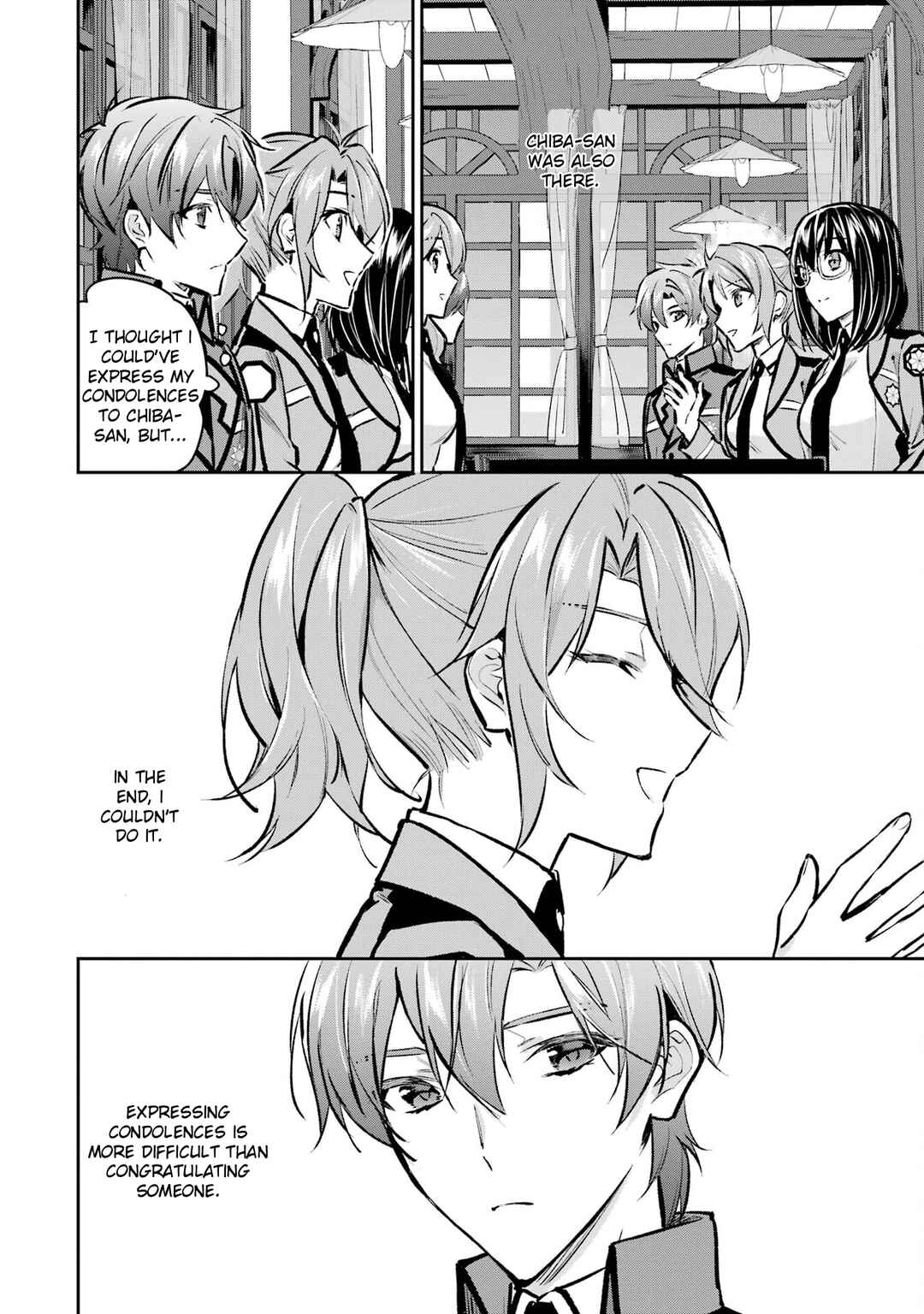 Page 30 Chapter 5 Mahouka Koukou no Rettousei - Ichijou Masaki Tenkou-hen