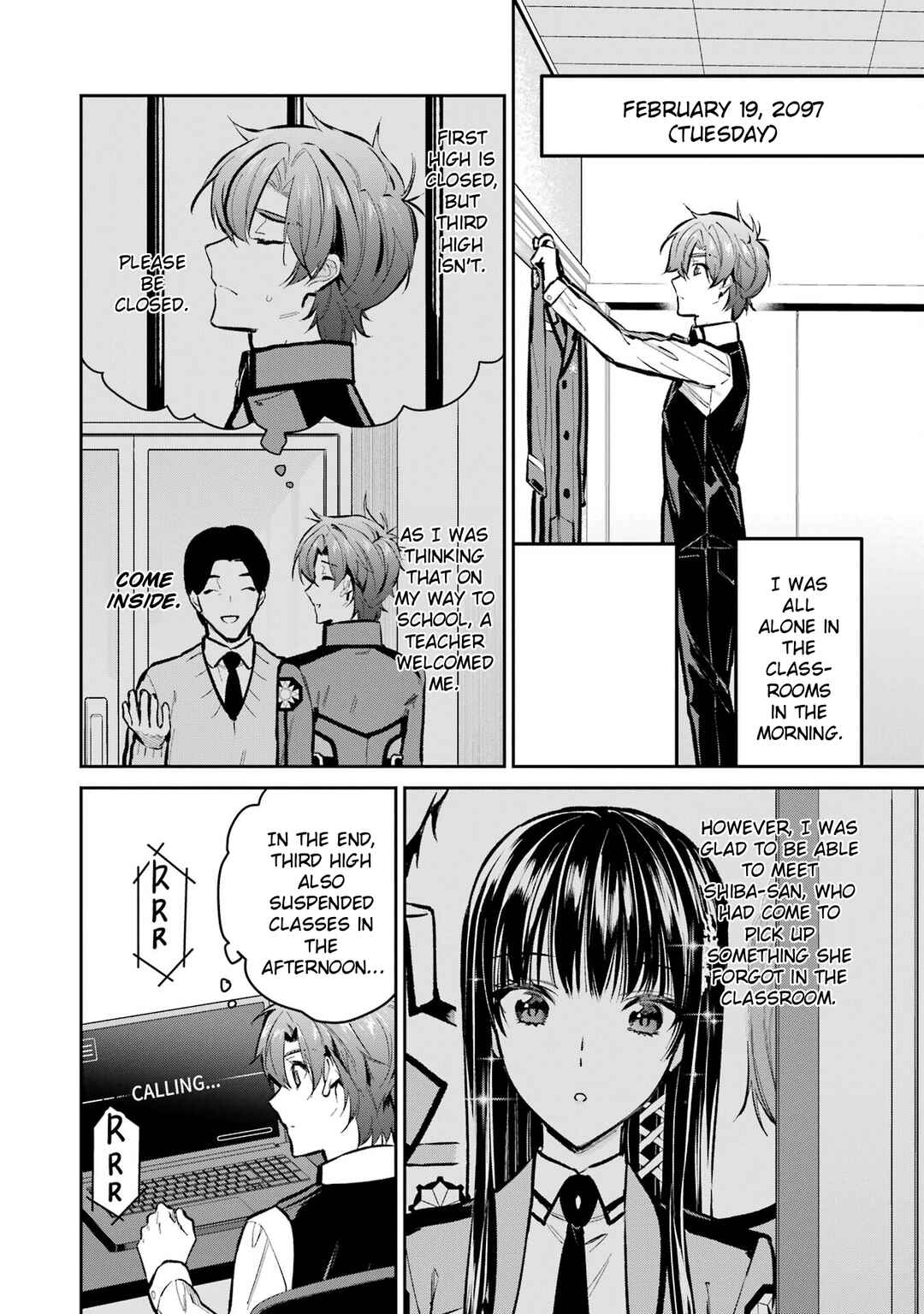 Page 2 Chapter 4 Mahouka Koukou no Rettousei - Ichijou Masaki Tenkou-hen