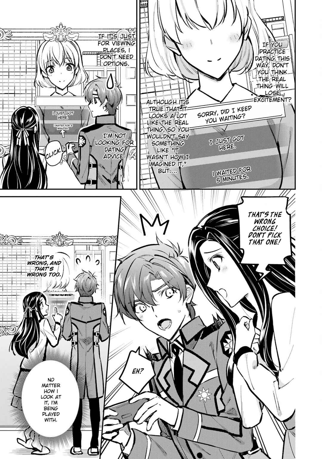 Page 33 Chapter 4 Mahouka Koukou no Rettousei - Ichijou Masaki Tenkou-hen