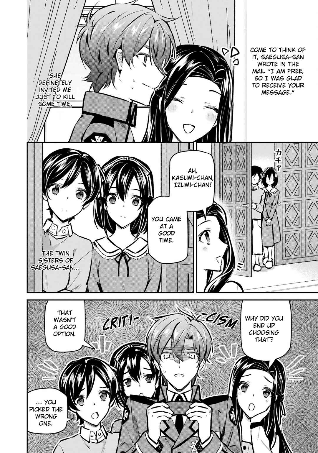 Page 34 Chapter 4 Mahouka Koukou no Rettousei - Ichijou Masaki Tenkou-hen