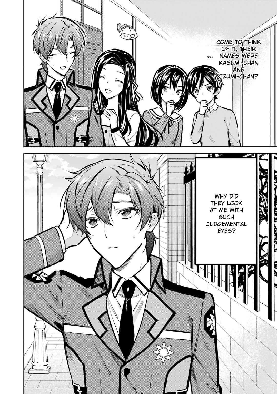 Page 36 Chapter 4 Mahouka Koukou no Rettousei - Ichijou Masaki Tenkou-hen