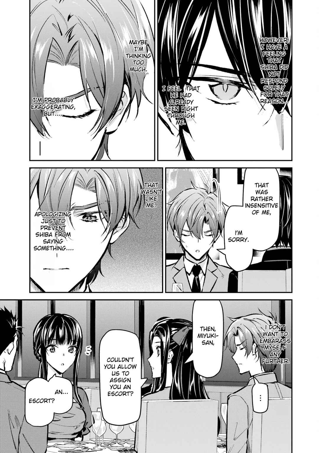 Page 21 Chapter 3 Mahouka Koukou no Rettousei - Ichijou Masaki Tenkou-hen