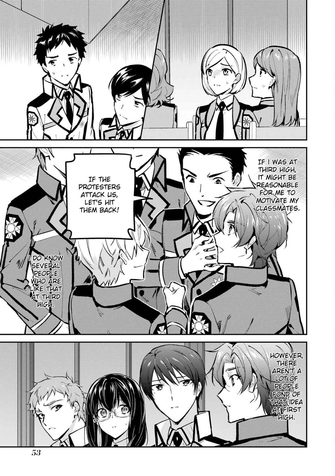 Page 3 Chapter 3 Mahouka Koukou no Rettousei - Ichijou Masaki Tenkou-hen