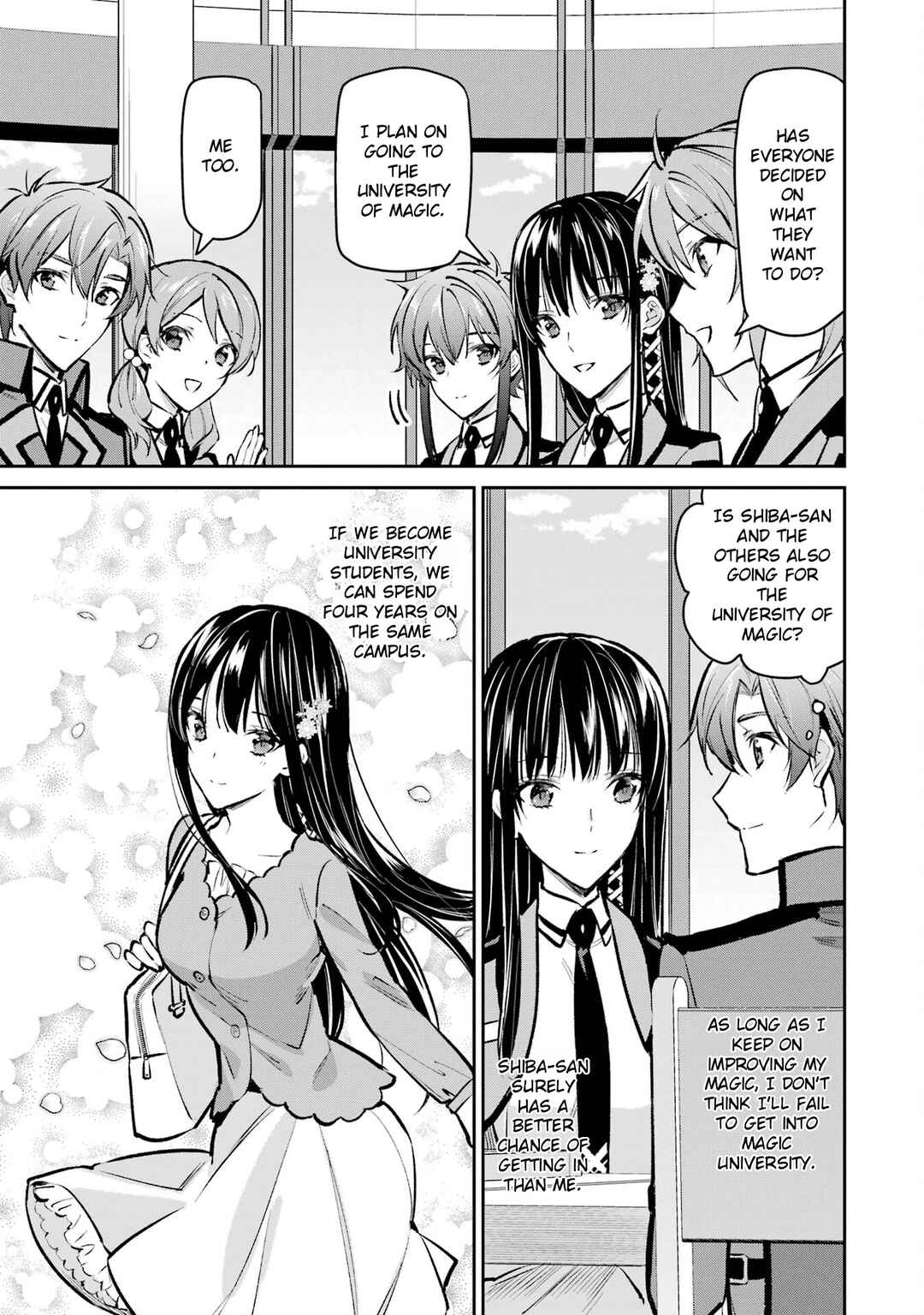 Page 11 Chapter 6 Mahouka Koukou no Rettousei - Ichijou Masaki Tenkou-hen