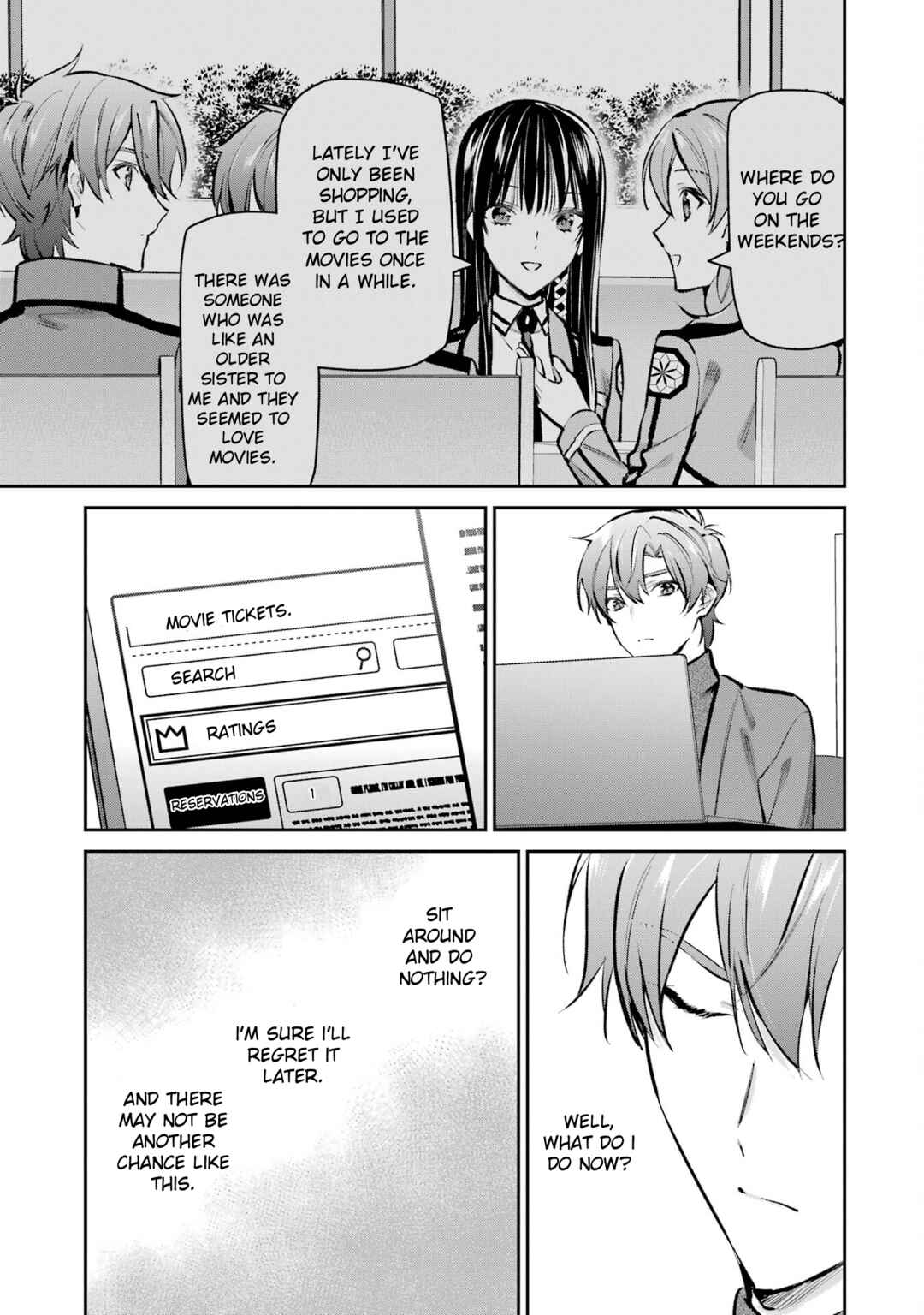 Page 3 Chapter 6 Mahouka Koukou no Rettousei - Ichijou Masaki Tenkou-hen