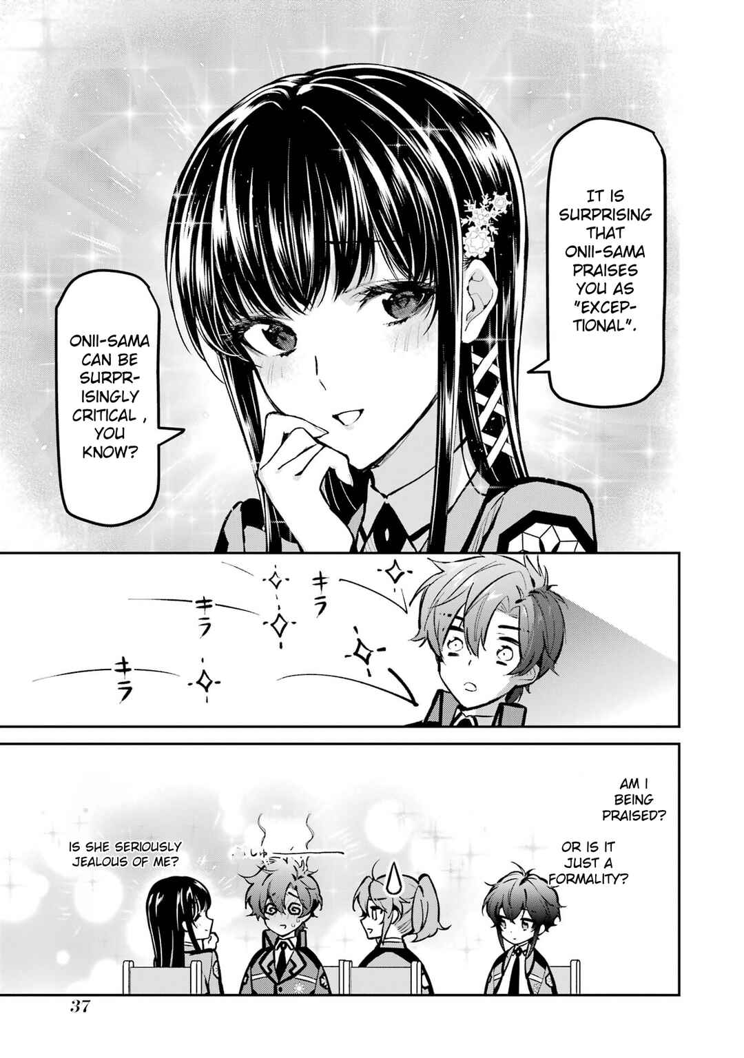 Page 15 Chapter 2 Mahouka Koukou no Rettousei - Ichijou Masaki Tenkou-hen