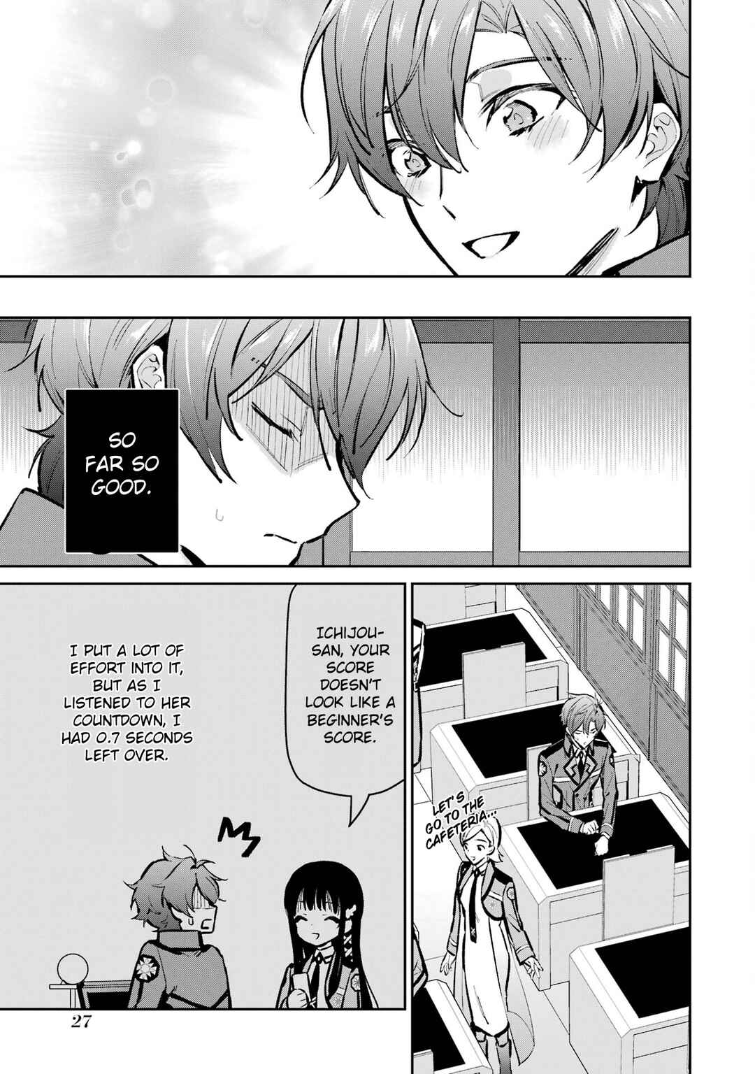 Page 5 Chapter 2 Mahouka Koukou no Rettousei - Ichijou Masaki Tenkou-hen