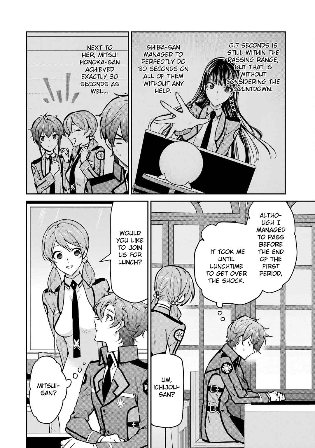 Page 6 Chapter 2 Mahouka Koukou no Rettousei - Ichijou Masaki Tenkou-hen