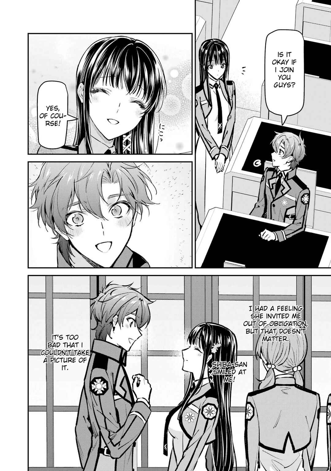 Page 8 Chapter 2 Mahouka Koukou no Rettousei - Ichijou Masaki Tenkou-hen