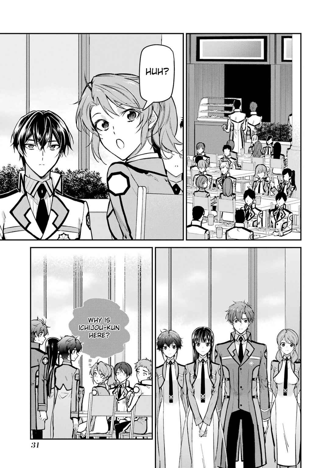 Page 9 Chapter 2 Mahouka Koukou no Rettousei - Ichijou Masaki Tenkou-hen
