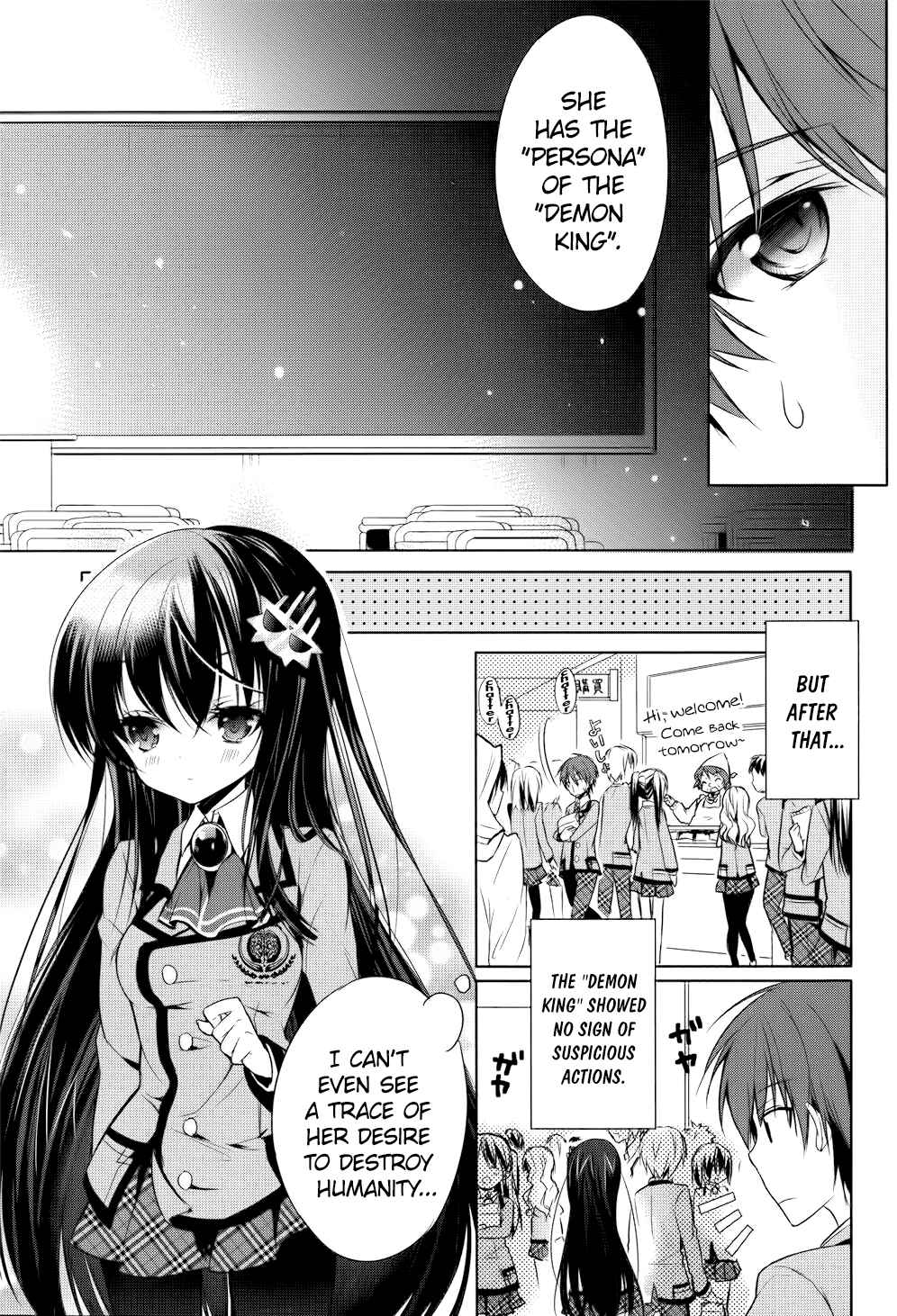 Page 10 Chapter 2 Maou na Ano Ko to Murabito A