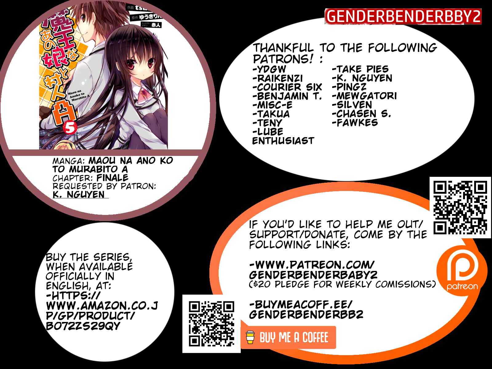 Page 1 Chapter 34 Maou na Ano Ko to Murabito A