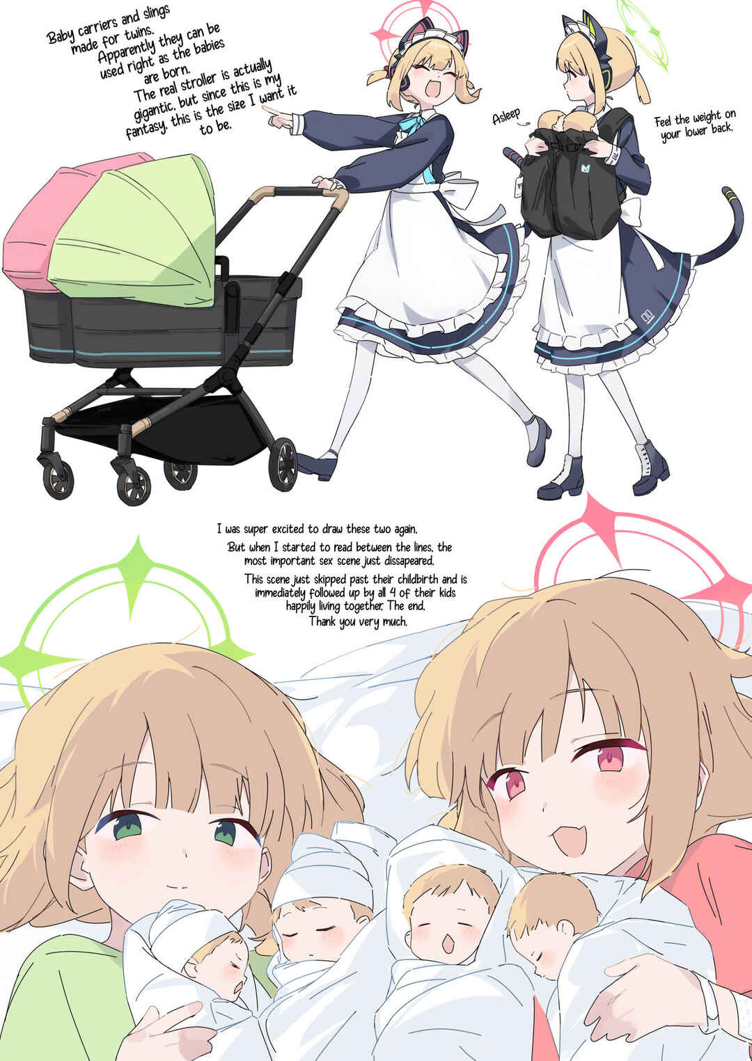 Page 2 Chapter 4 Blue Archive - Blue Aka-chan IN-bu (Doujinshi)