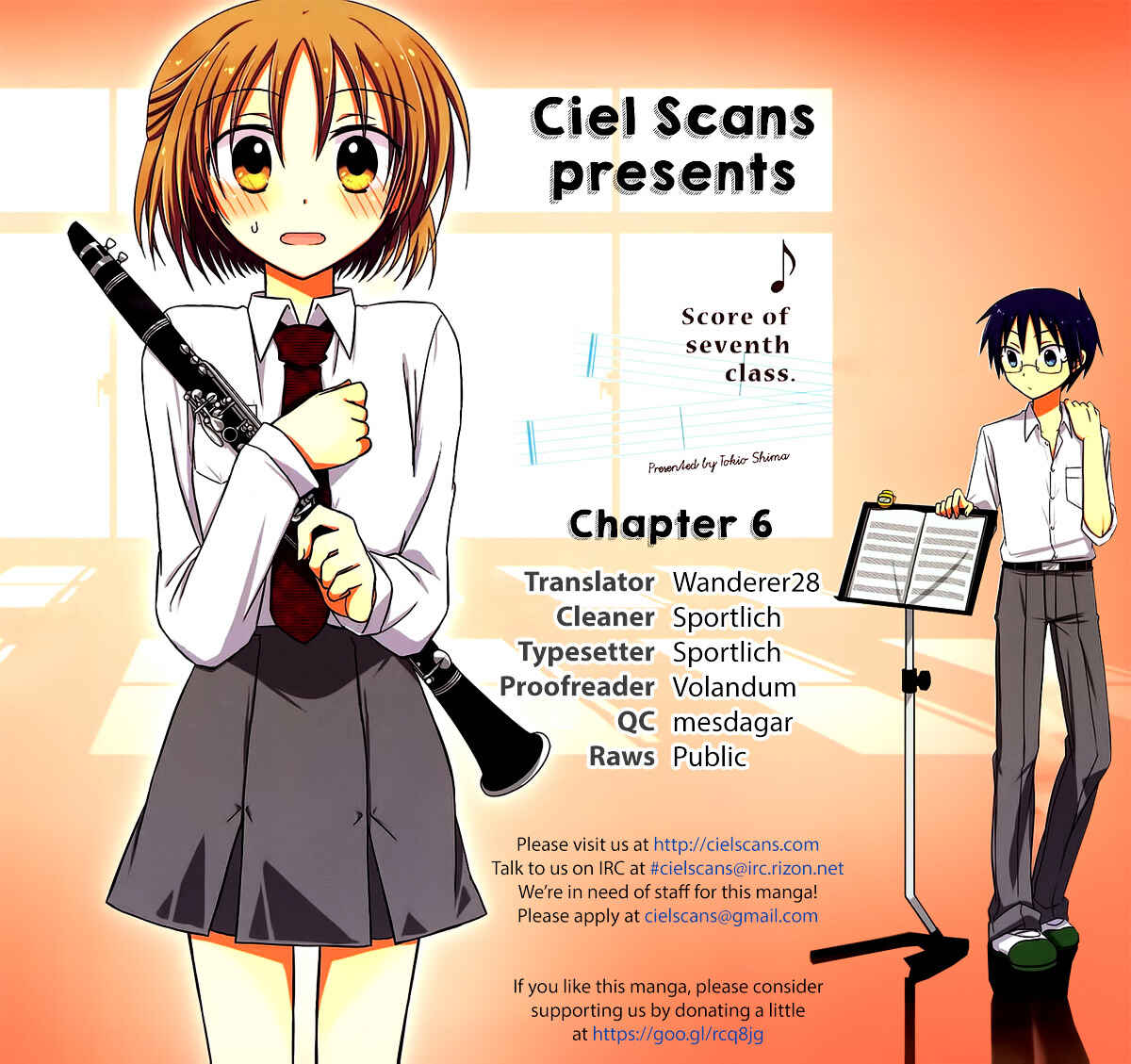 Page 1 Chapter 6 7 Jikanme no Note