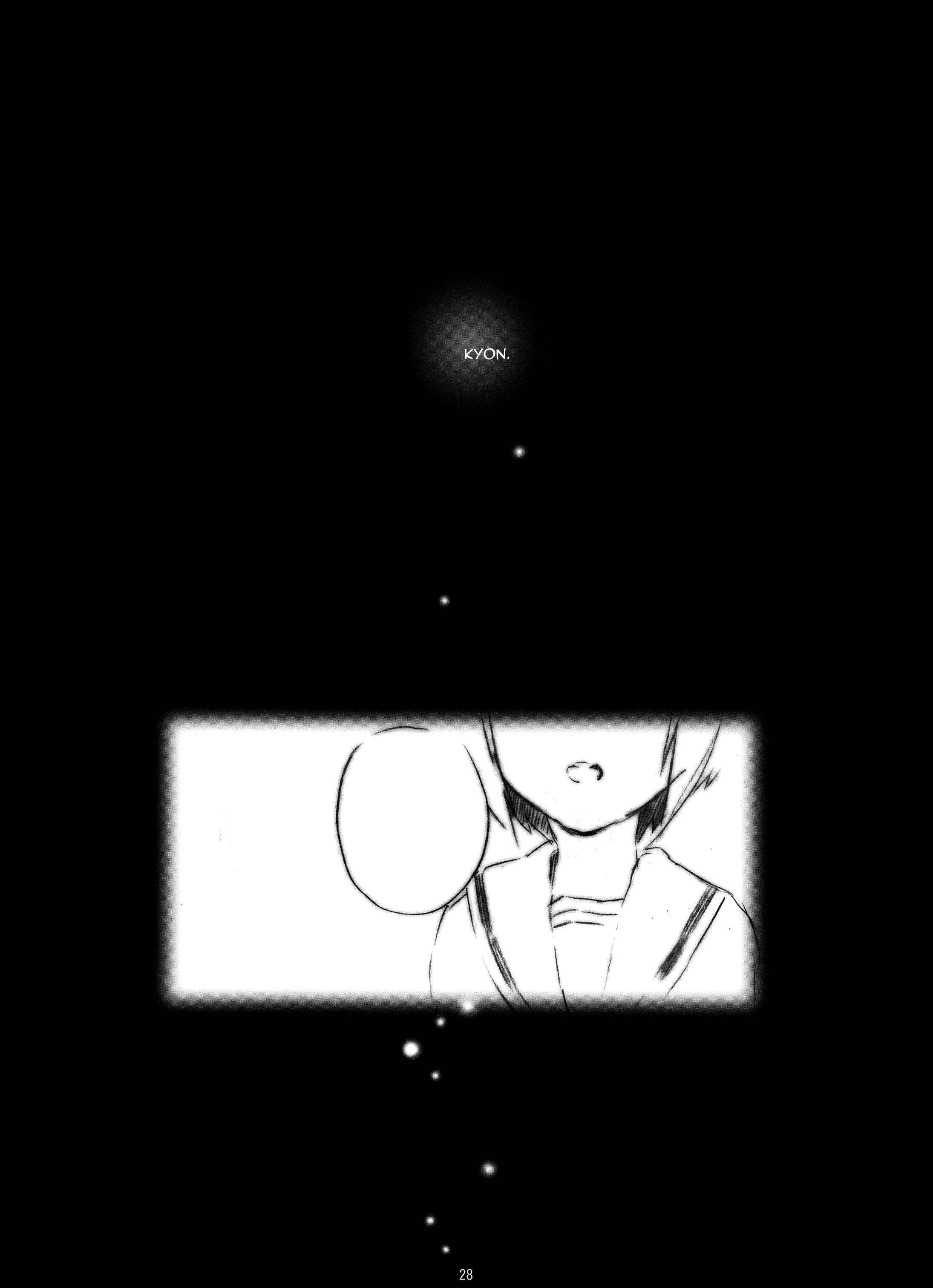Page 28 Chapter Unknown_1442 Suzumiya Haruhi no Yuuutsu - Ima, Ai ni Yukimasu. (Doujinshi)