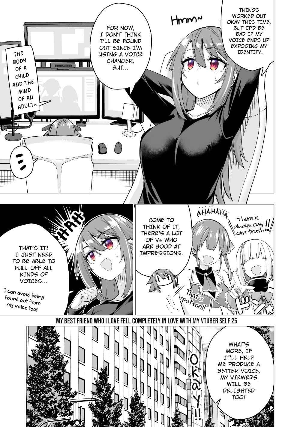 Page 1 Chapter 25 My Best Friend Who I Love Fell Completely in Love With My Vtuber Self
