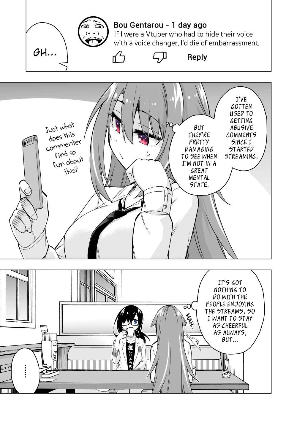 Page 1 Chapter 18 My Best Friend Who I Love Fell Completely in Love With My Vtuber Self