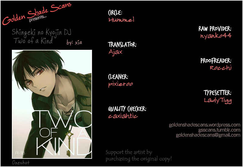 Page 5 Chapter Unknown_9976 Attack on Titan - Two of a Kind (Doujinshi)