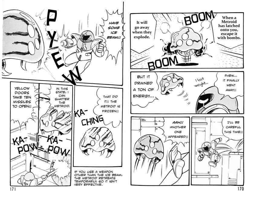 Page 13 Chapter 4 Metroid (Hanpakku Comics)