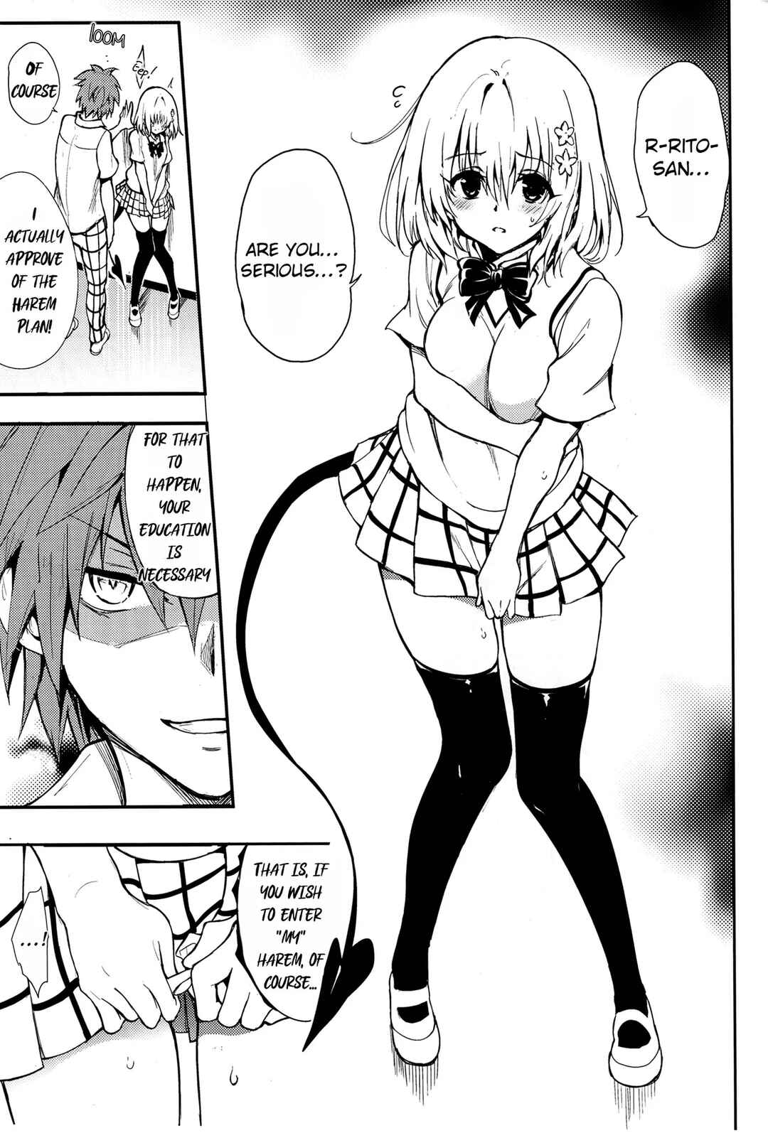 Page 2 Chapter Unknown_7911 To LOVE-Ru Darkness - Harem Kyouiku (Doujinshi)