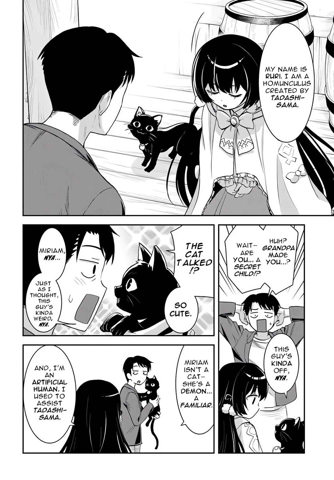 Page 10 Chapter 1.2 35-sai Dokushin Yamada, Isekai Mura ni Risou no Second House wo Tsukuritai ~Isekai to Genjitsu no Iitokodori Life~