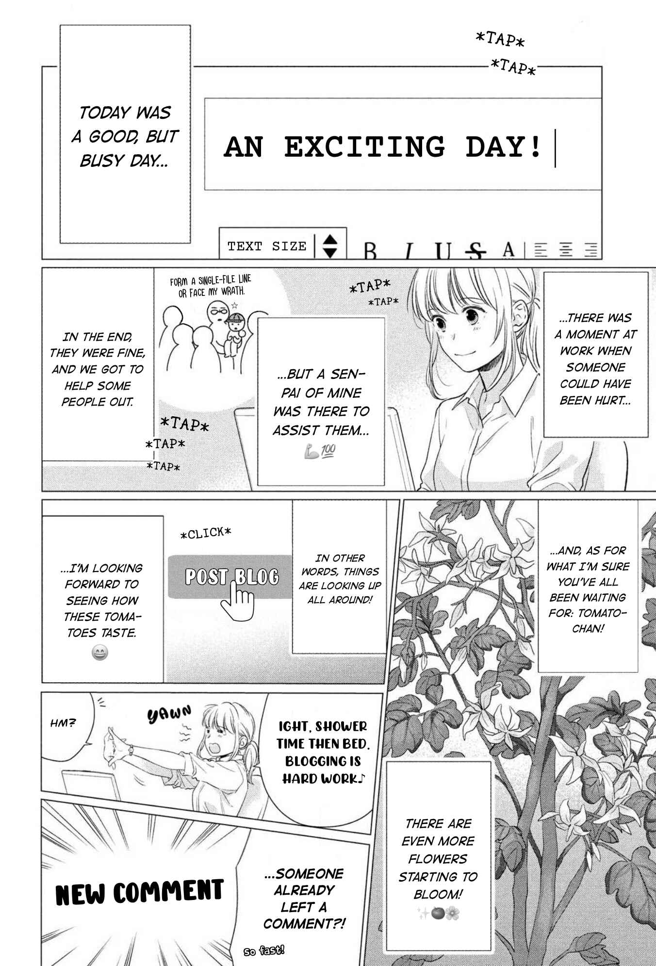 Page 35 Chapter 2 Hana Wants This Flower to Bloom!