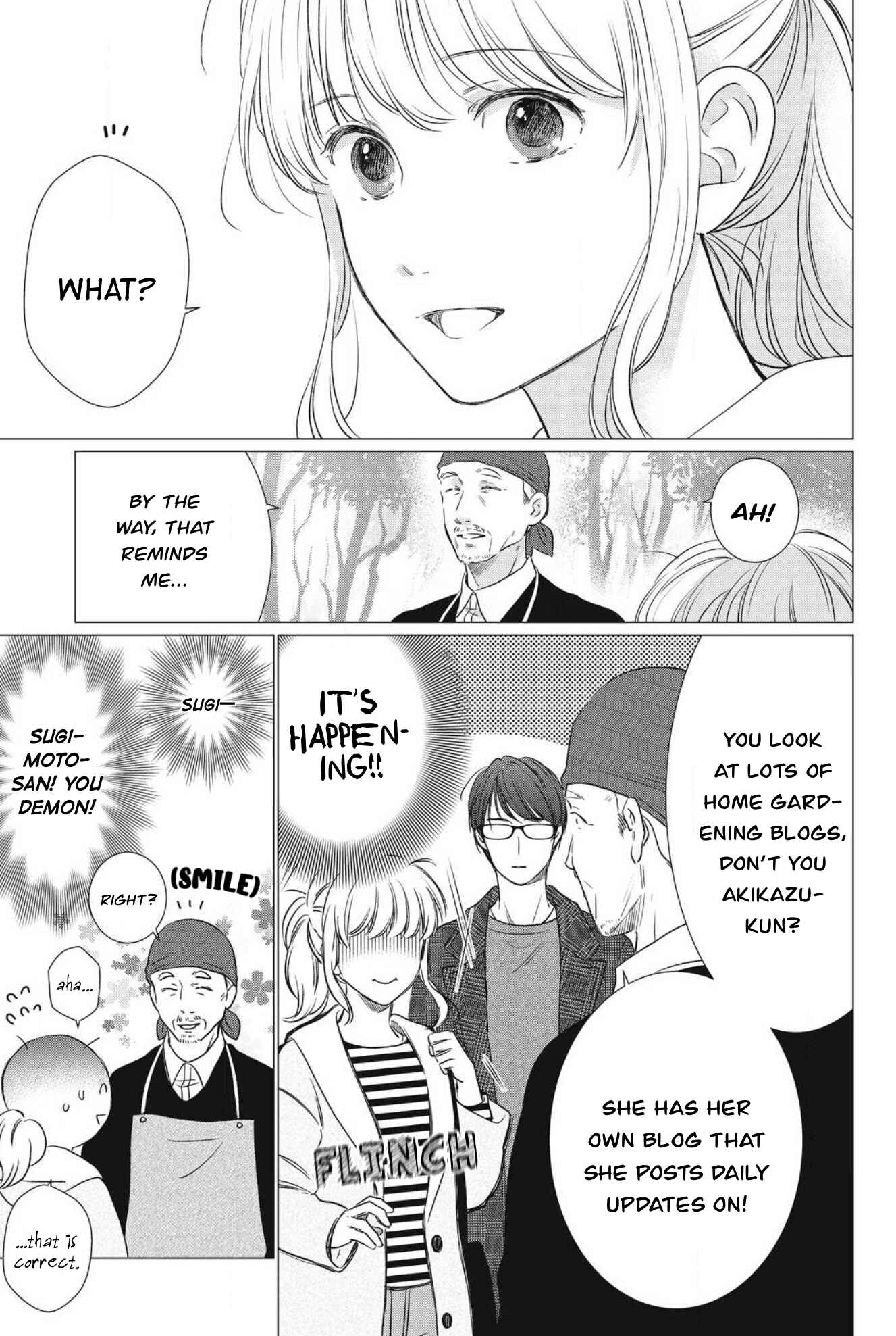 Page 28 Chapter 8 Hana Wants This Flower to Bloom!