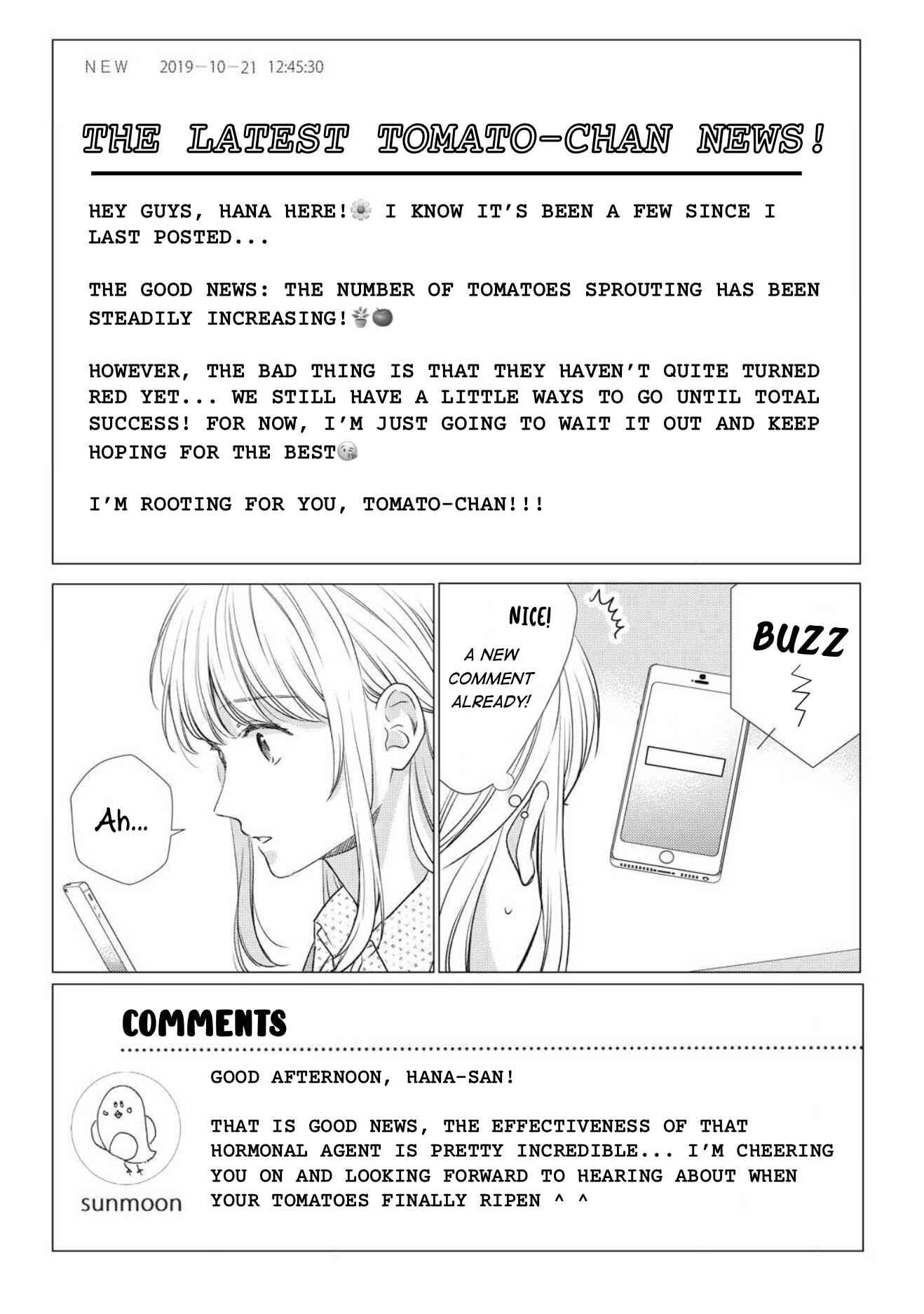 Page 27 Chapter 7 Hana Wants This Flower to Bloom!