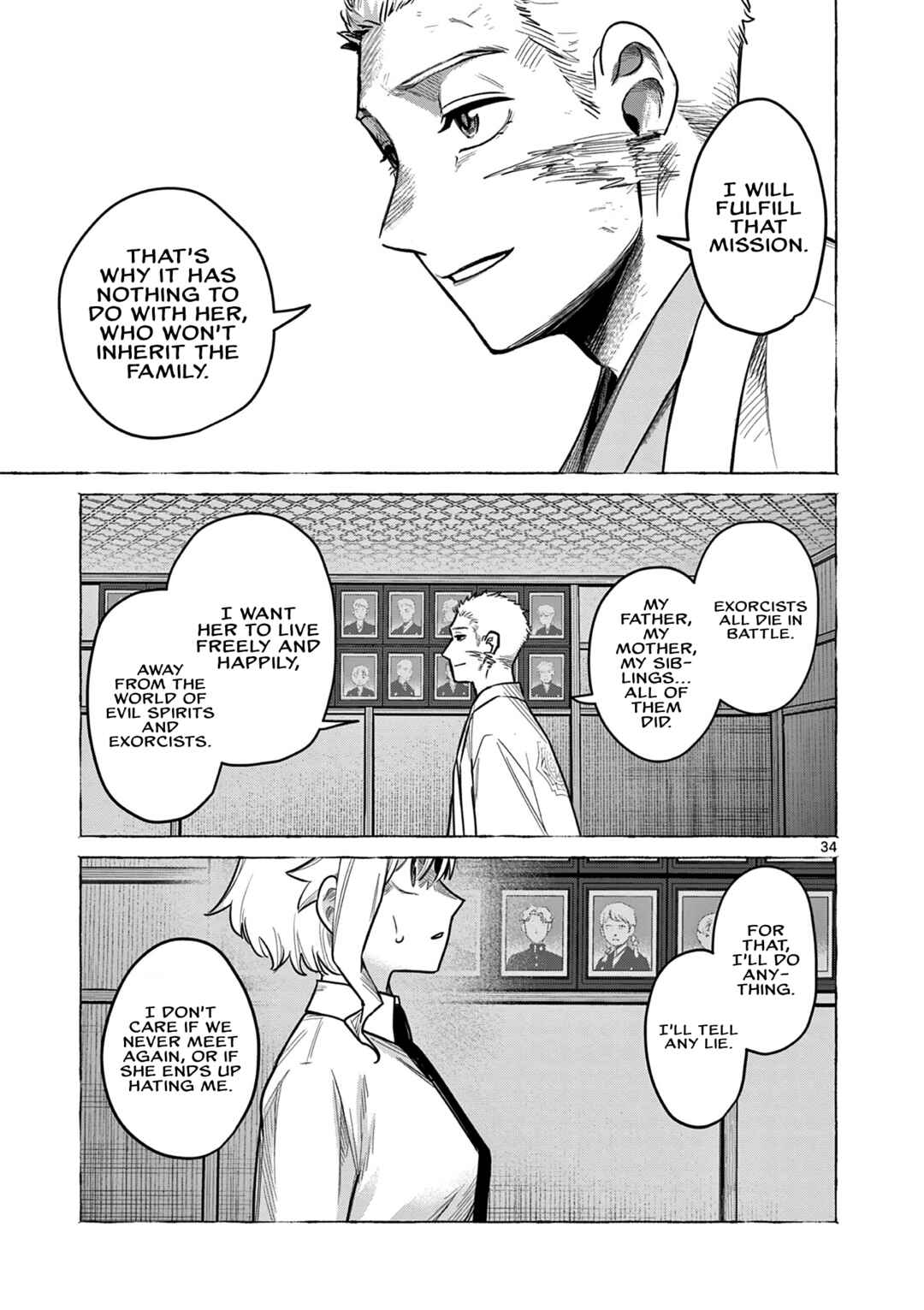 Page 35 Chapter 1 Kei to Ayakashi