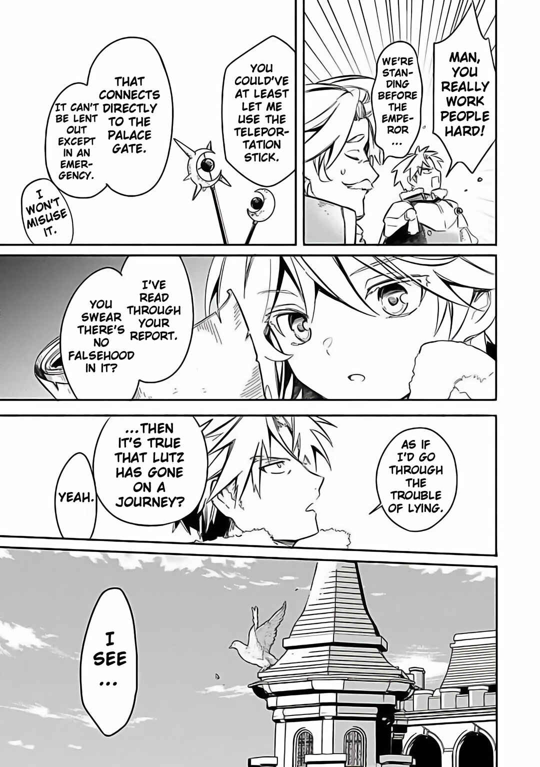 Page 17 Chapter 54 Mudameshi Kurai Nintei Sareta node Aiso o Tsukashi, Teikoku ni Utsute Shusse Suru