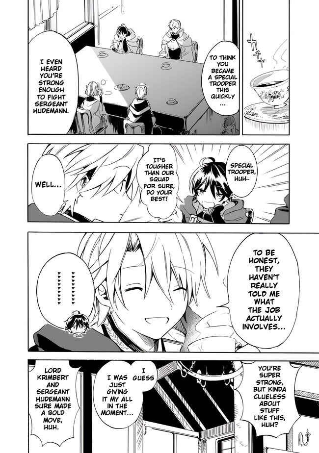 Page 4 Chapter 12 Mudameshi Kurai Nintei Sareta node Aiso o Tsukashi, Teikoku ni Utsute Shusse Suru
