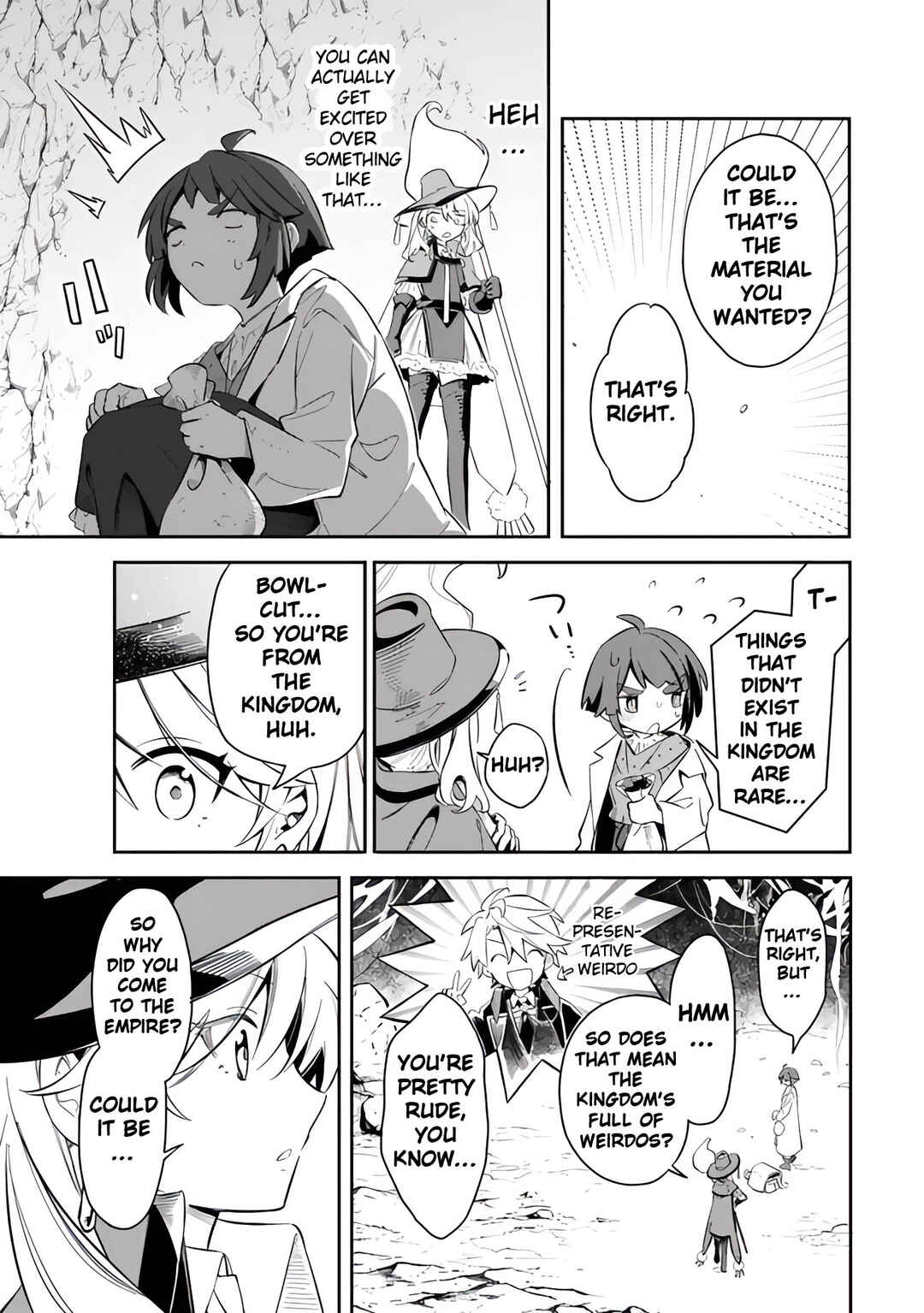 Page 9 Chapter 50 Mudameshi Kurai Nintei Sareta node Aiso o Tsukashi, Teikoku ni Utsute Shusse Suru