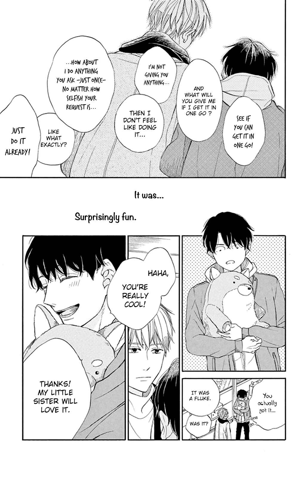 Page 20 Chapter 2 Gakuran no Nakamade Sawatte Hoshii