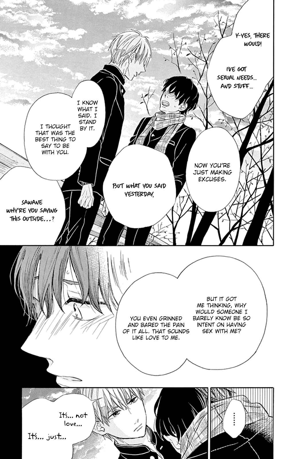 Page 30 Chapter 3 Gakuran no Nakamade Sawatte Hoshii