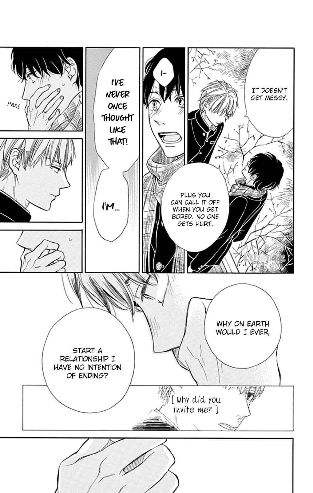 Page 34 Chapter 3 Gakuran no Nakamade Sawatte Hoshii